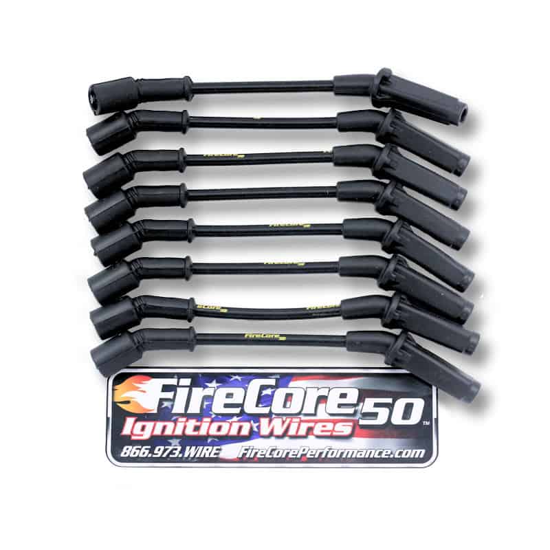 Chrysler 383/400/426W/440 Pro-Fit MSD/HEI Cap FireCore50 8.5 mm Spark Plug  Wire Set PF-1001
